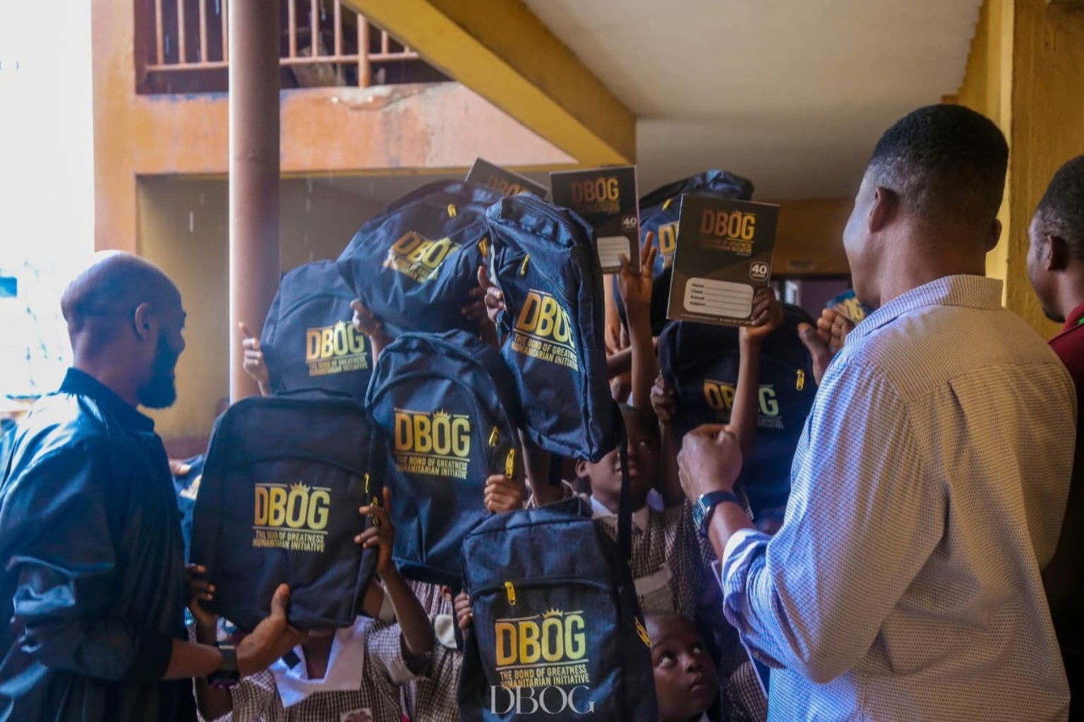 DBOG school outreach with children